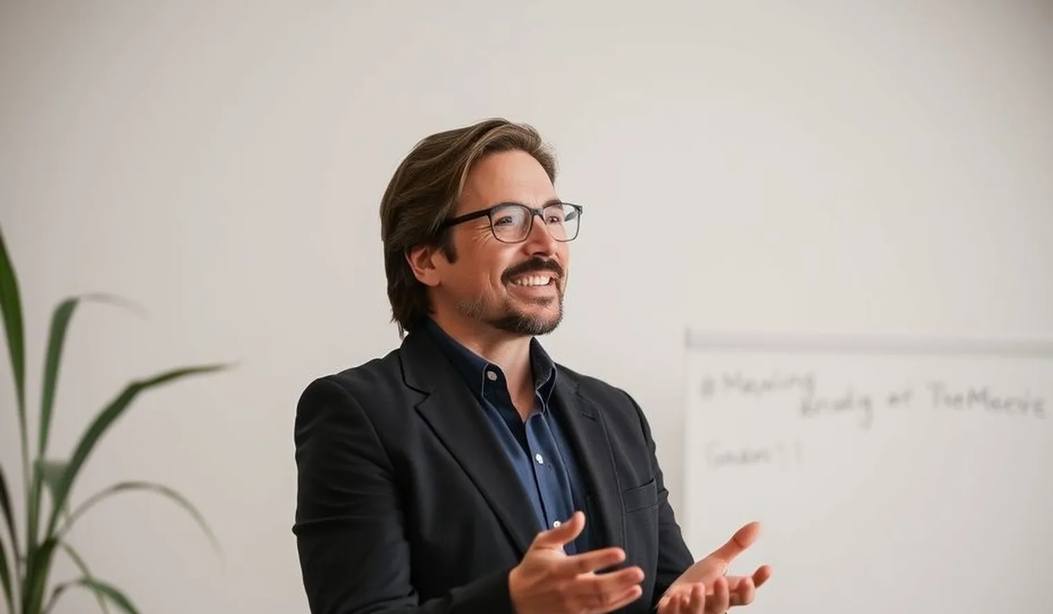 Professional leadership coaching session